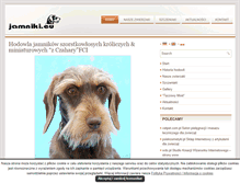 Tablet Screenshot of jamniki.eu